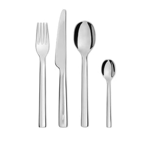 Alessi - Ovale – Servizio di Posate 24 pezzi in Acciaio Inox