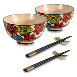 Set 2 Coppette con Bacchette e Poggia Bacchette – WD Lifestyle