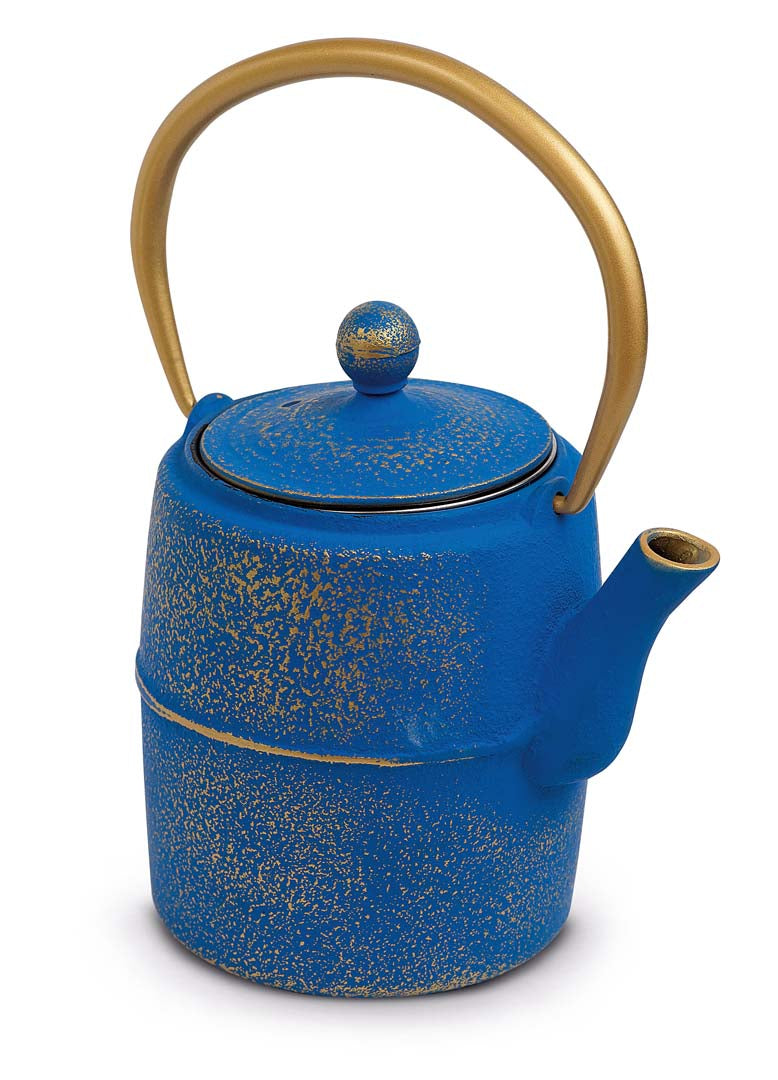 Teiera in Ghisa con Dettagli Oro – WD Lifestyle