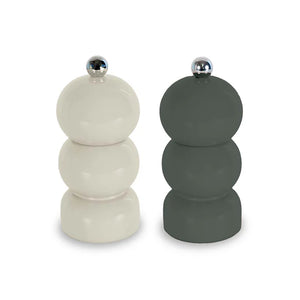 Set Macina Pepe e Sale in Legno Laccato con Macina in Ceramica – WD Lifestyle