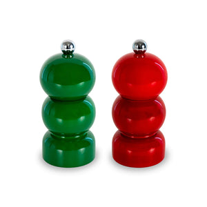 Set Macina Pepe e Sale in Legno Laccato con Macina in Ceramica – WD Lifestyle