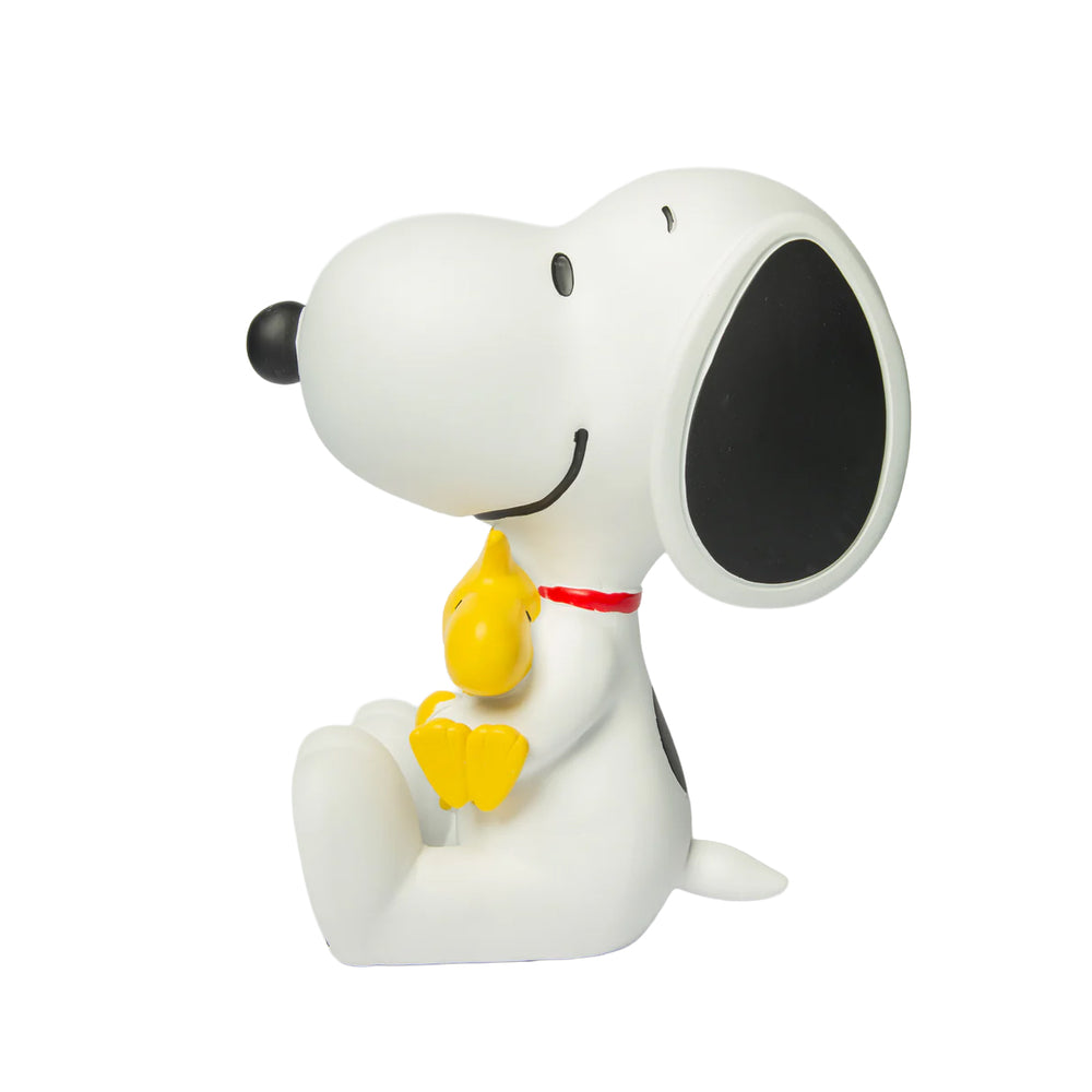 Snoopy & Woodstock White Statuetta Design - Blogo Design