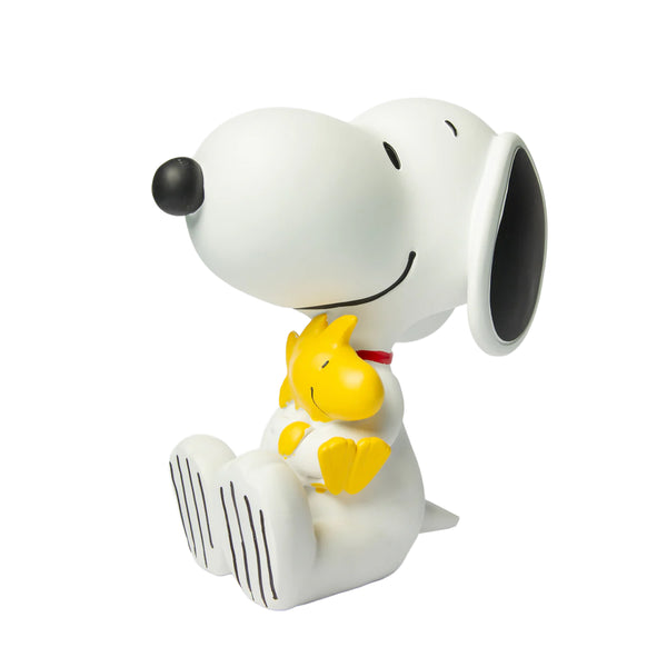 Snoopy & Woodstock White Statuetta Design - Blogo Design