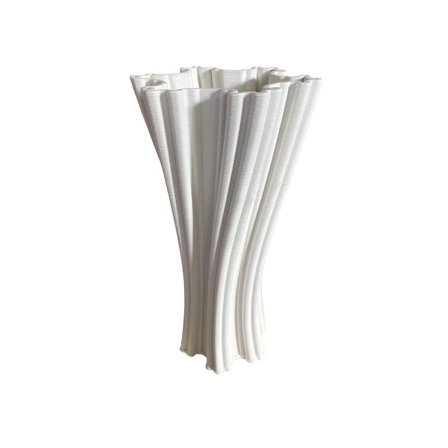 Vaso Decorativo Bianco in Porcellana L40 - Palais Royal /Lamart