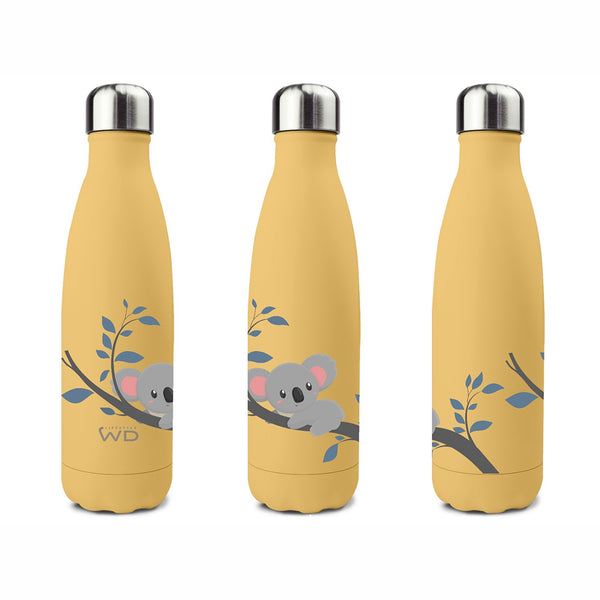 Bottiglia Termica in Acciaio Inox con Decoro Animali – WD Lifestyle