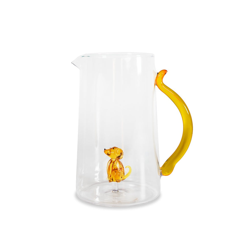 Caraffe in vetro borosilicato 1,5 L con decoro artigianale – WD Lifestyle
