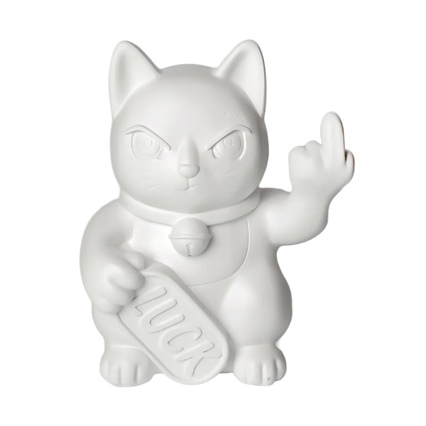 Maneki Black & White – Lucky Cat Decorativo - Blogo design