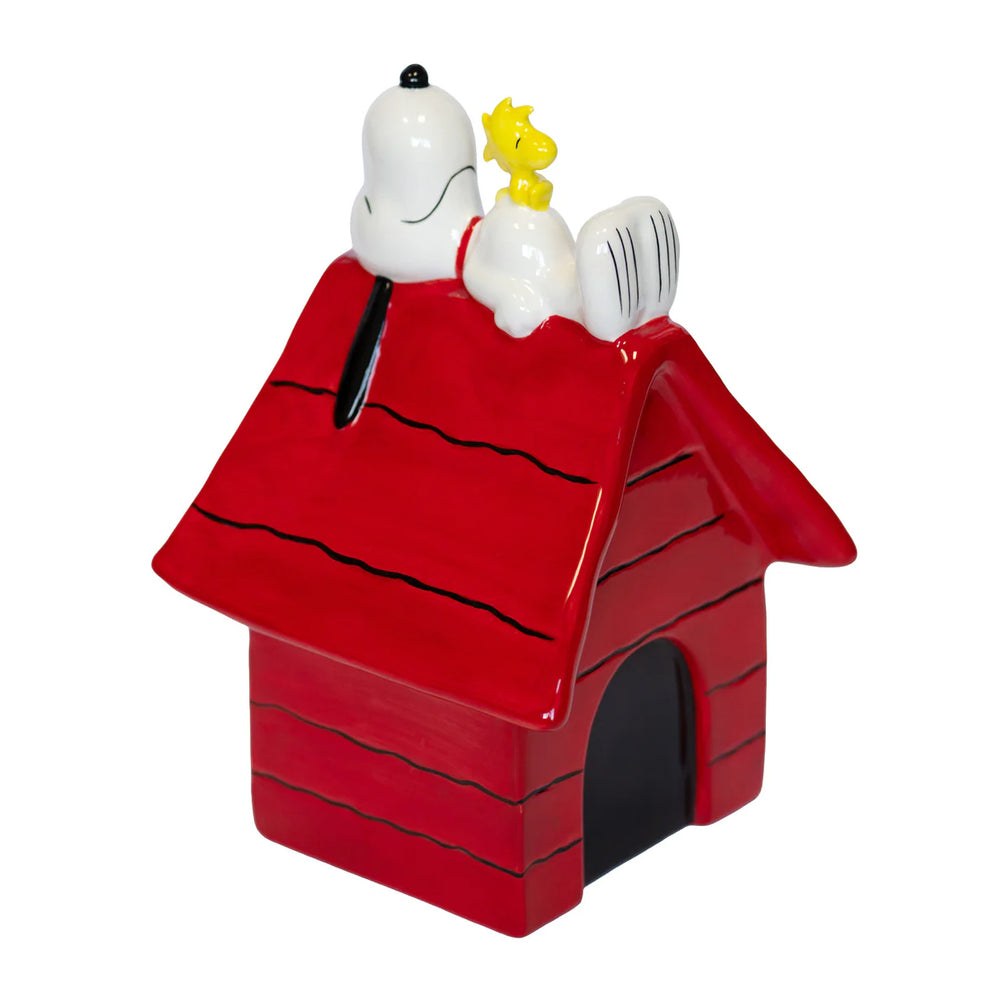 Snoopy Cuccia Statuetta decorativa Peanuts in ceramica - Blogo Design