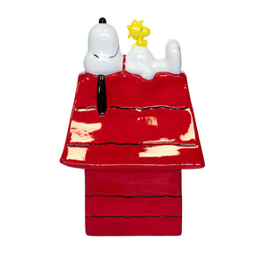 Snoopy Cuccia Statuetta decorativa Peanuts in ceramica - Blogo Design