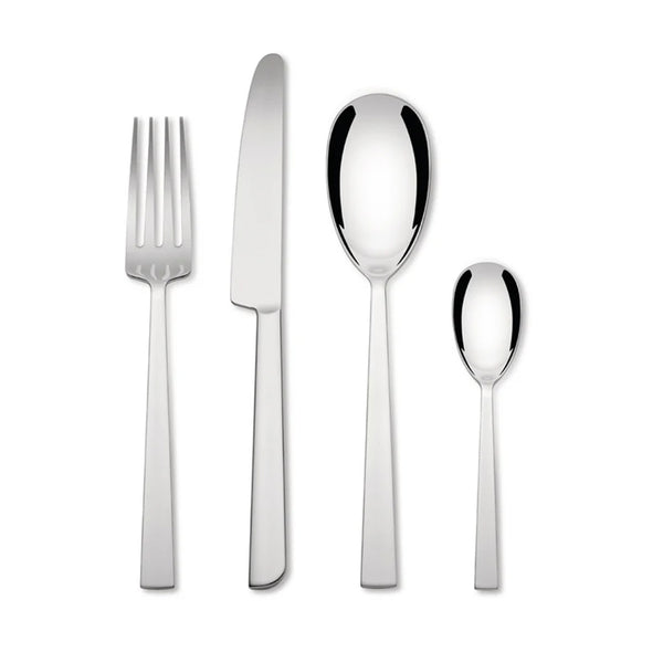 Alessi - Set Posate “Asta” – 24 pezzi in acciaio 18/10