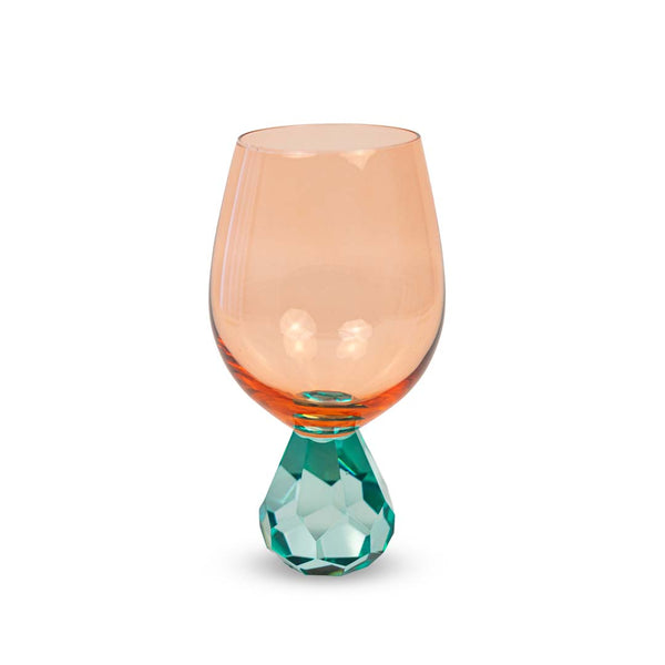 Bicchiere Cocktail in Vetro Effetto Diamante - WD Lifestyle