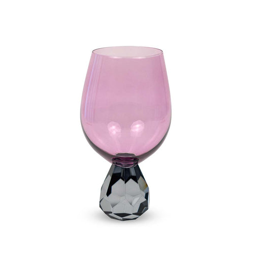 Bicchiere Cocktail in Vetro Effetto Diamante - WD Lifestyle