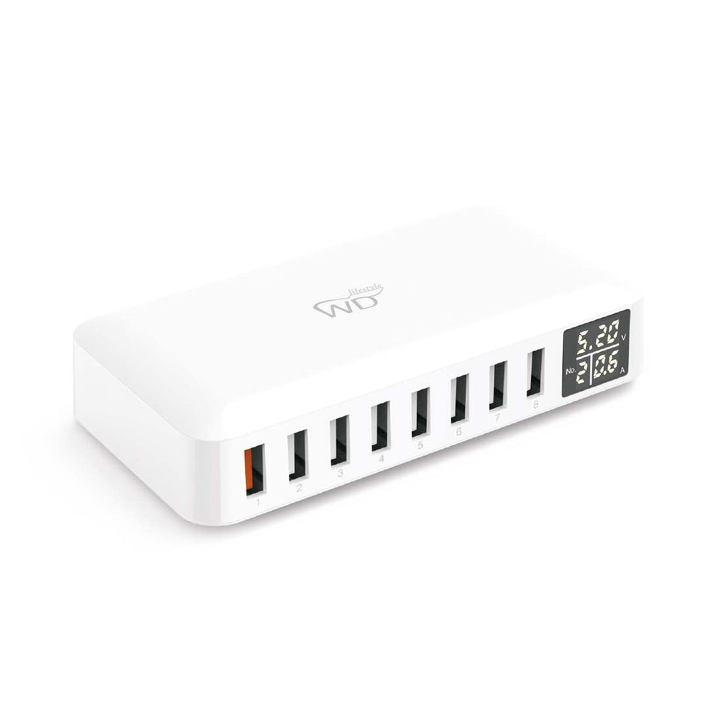 Caricatore Multiplo 8 Porte USB con Quick Charger 3.0 - WD Lifestyle