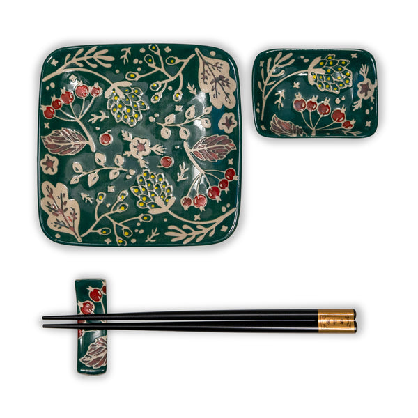 Set Stile Asiatico Decorato - WD Lifestyle