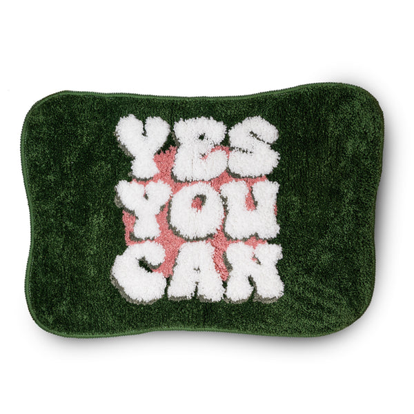 Tappeto Design Pop con Messaggi Positivi - WD Lifestyle