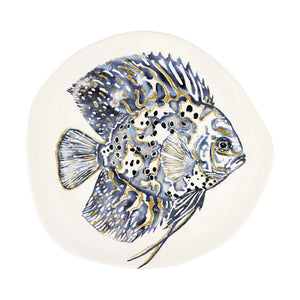 Piatto Tondo Pesce Discus - Marinette Saint-Tropez