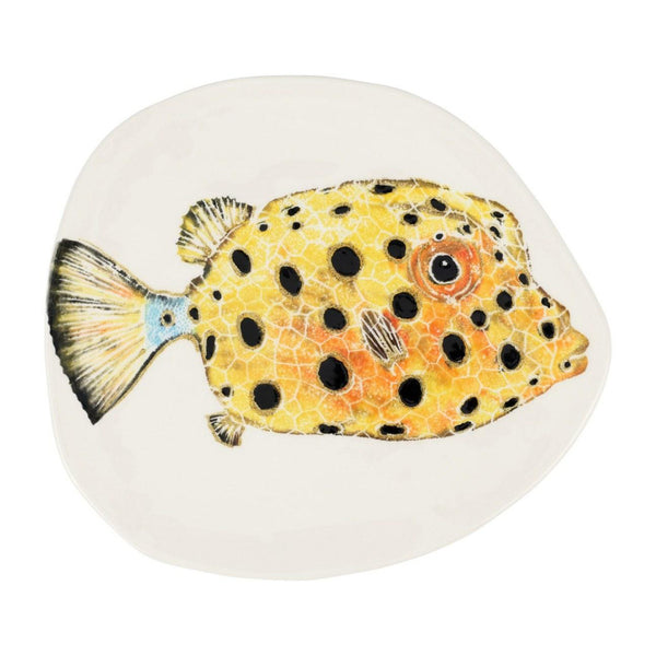 Piatto Piano Pesce Scatola - Marinette Saint-Tropez