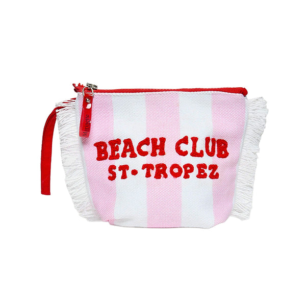 Trousse Beach Club a Righe Classiche in Cotone – Marinette