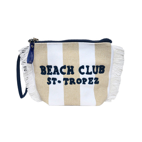 Trousse Beach Club a Righe Classiche in Cotone – Marinette