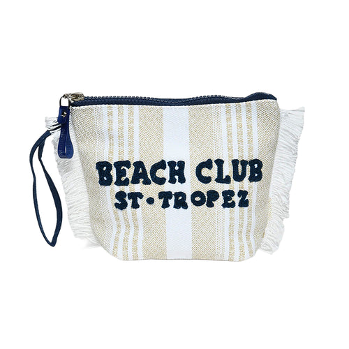 Trousse Beach Club a Righe Bayadere in Cotone – Marinette