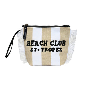 Trousse Beach Club a Righe Classiche in Cotone – Marinette