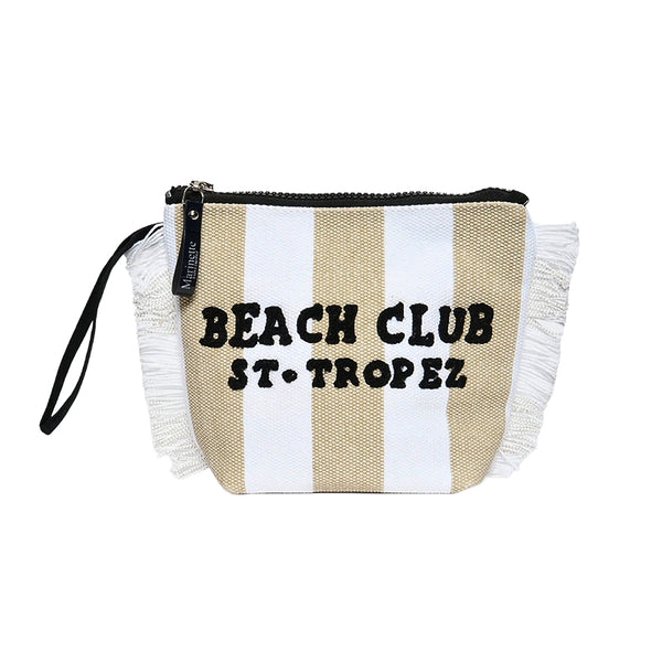 Trousse Beach Club a Righe Classiche in Cotone – Marinette