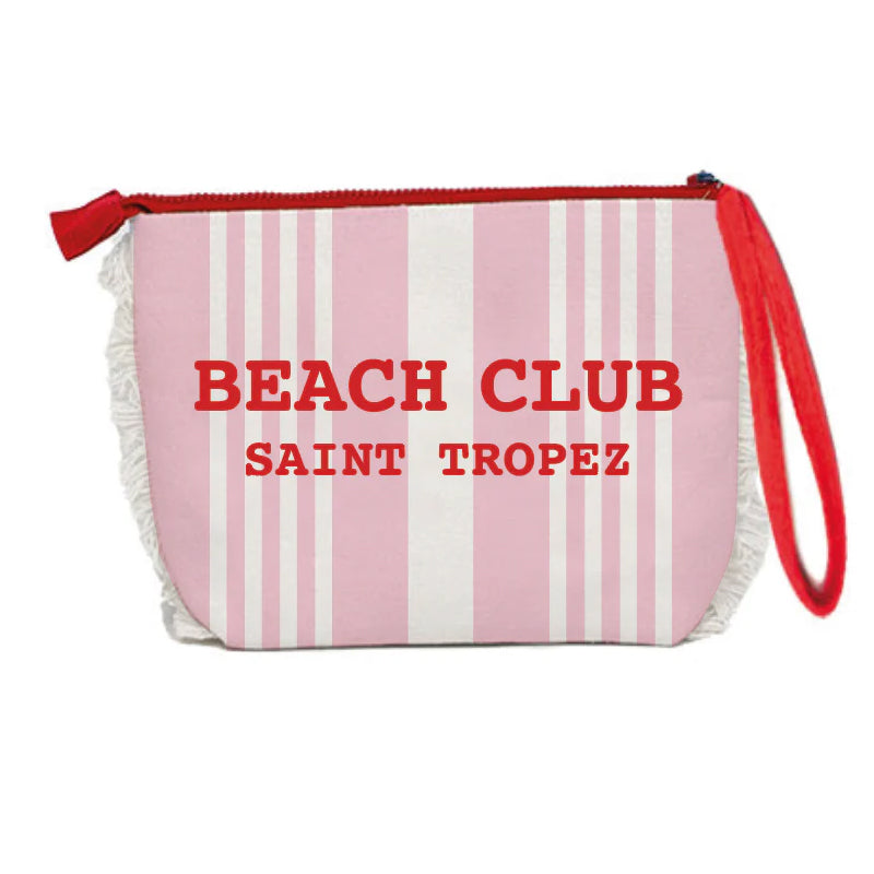 Trousse Beach Club a Righe Bayadere in Cotone – Marinette