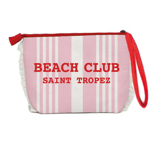 Trousse Beach Club a Righe Bayadere in Cotone – Marinette