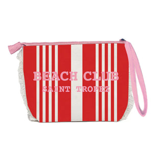 Trousse Beach Club a Righe Bayadere in Cotone – Marinette