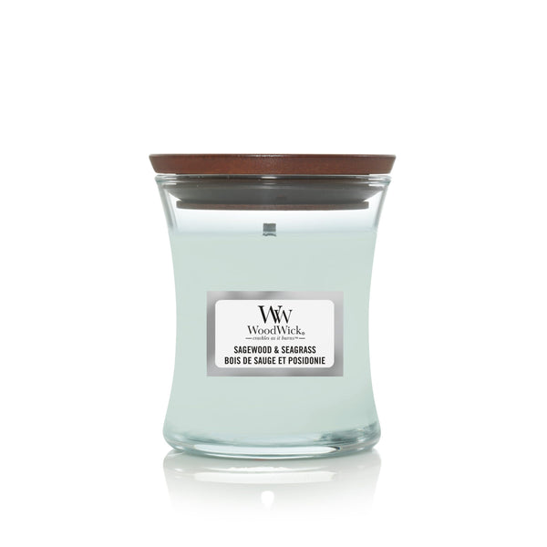 WoodWick Candela Sagewood & Seagrass