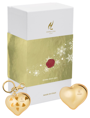 HYPNO - Confezione regalo portachiavi profumato e profumo per auto dolci emozioni