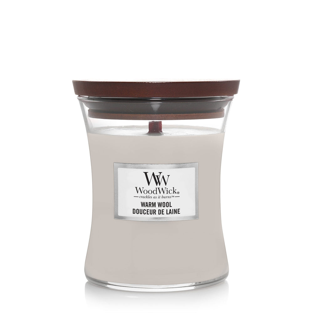 WoodWick Candela Warm Wool