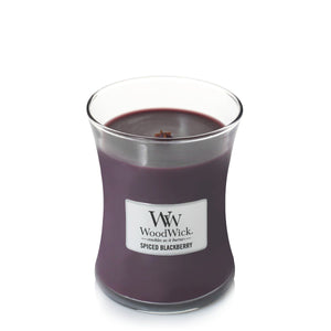 WoodWick Candela Spiced Blackberry