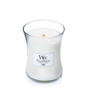 WoodWick Candela Linen