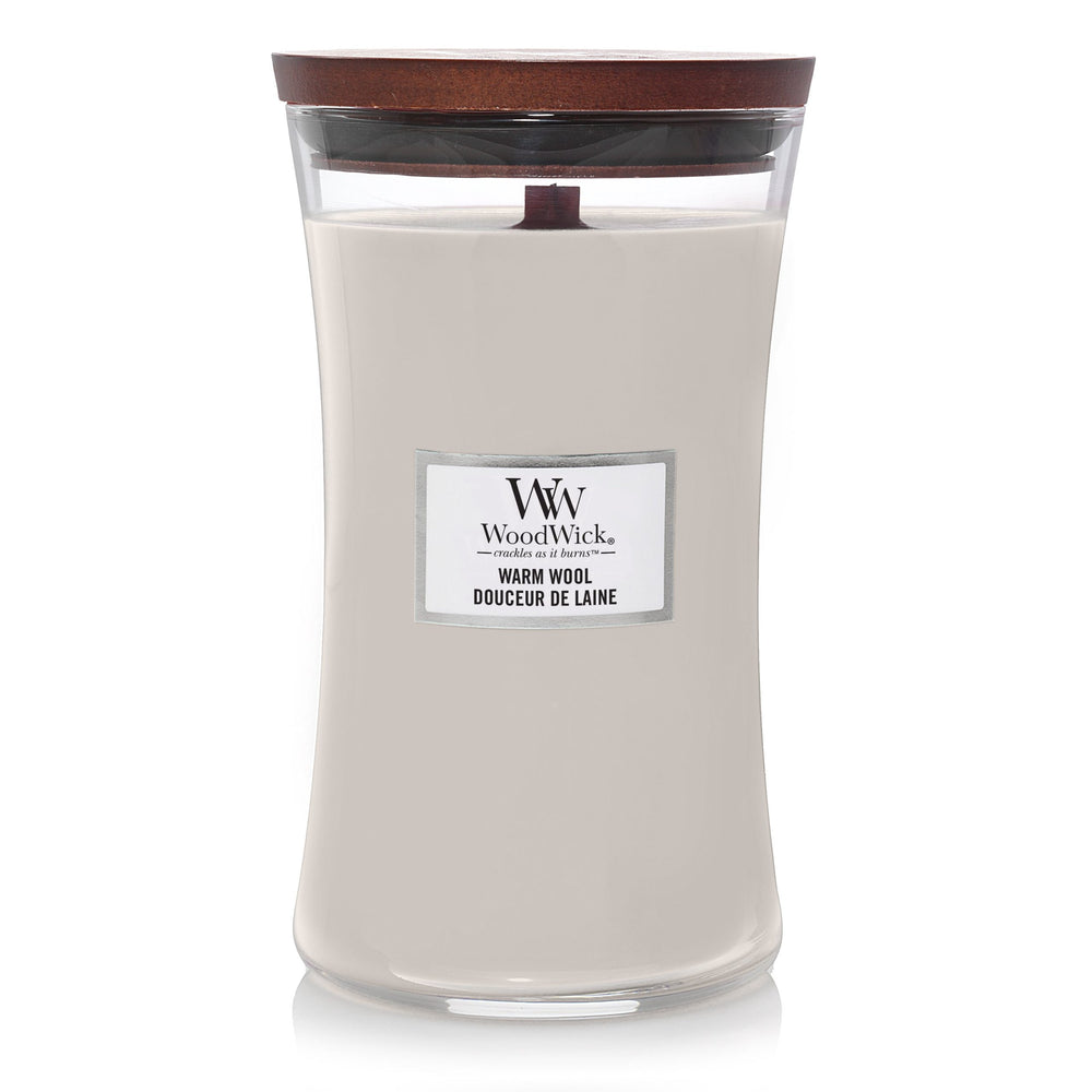 WoodWick Candela Warm Wool