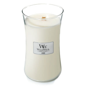 WoodWick Candela Linen