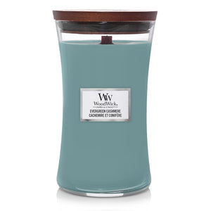 WoodWick Candela Evergreen Cashmere