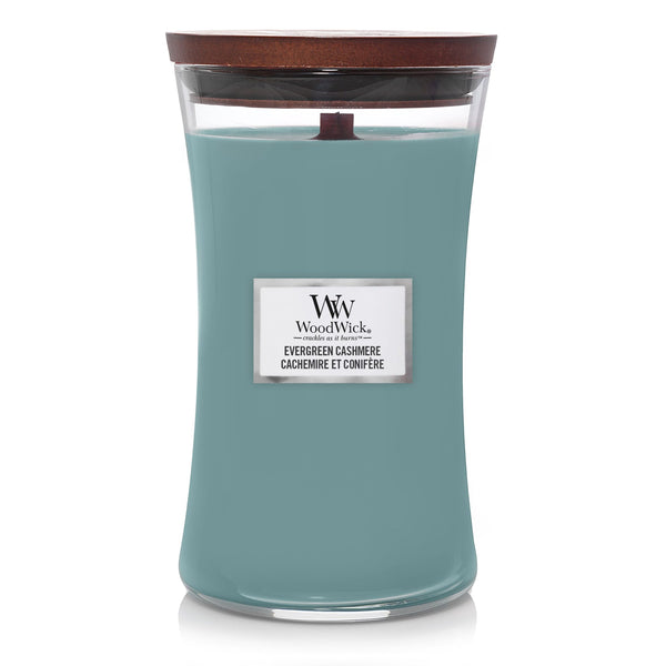 WoodWick Candela Evergreen Cashmere