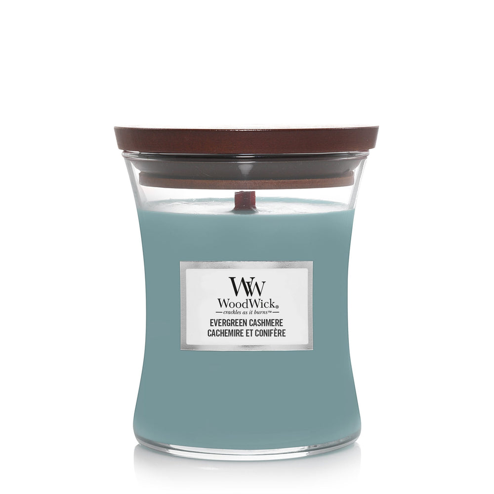 WoodWick Candela Evergreen Cashmere
