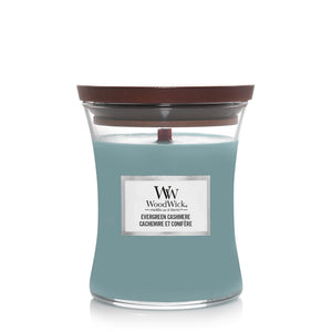 WoodWick Candela Evergreen Cashmere