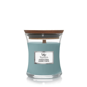 WoodWick Candela Evergreen Cashmere