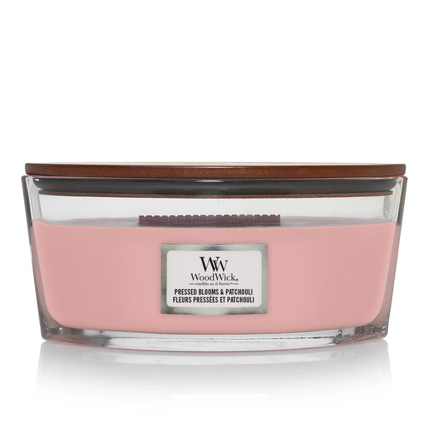WoodWick Candela Pressed Blooms & Patchouli