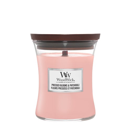 WoodWick Candela Pressed Blooms & Patchouli