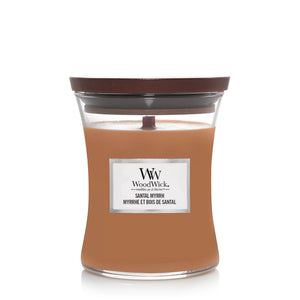 WoodWick Candela Santal Myrrh