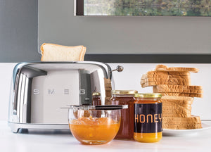 Smeg Tostapane 2 fette Nero