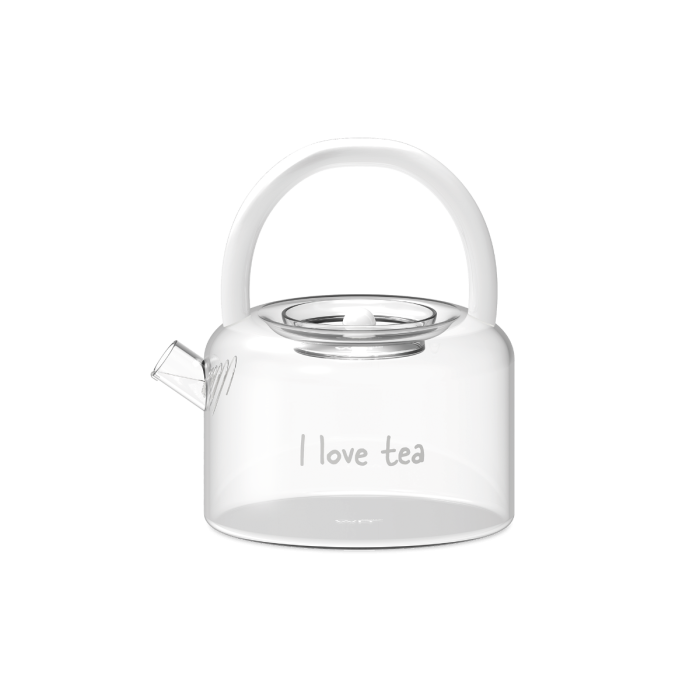 WD Teiera in Vetro borosilicato